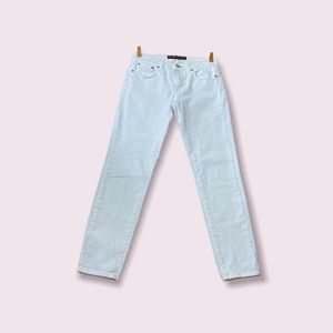 Ralph Lauren 400. Made in Italy Stretch white women’s jeans size 29